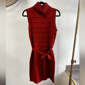 Rustic Orange Calvin Klein Dress